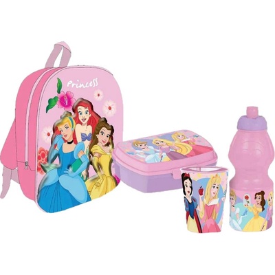 Difuzed Batůžek + Svačinový set Disney Princess, GGIF0040