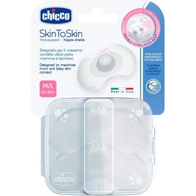 Chicco Chránič bradavek SkinToSkin silikon 2 ks