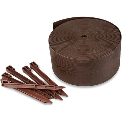 Unigardia Decor se 40 kolíky 13 cm x 20 m černá černá 1 ks