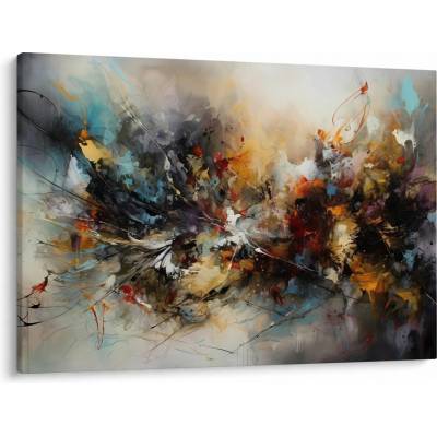 Obraz - Abstraktná grafika, jednodielne 100x70 cm