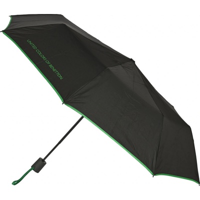 Benetton 5620 deštník skládací manuální černý