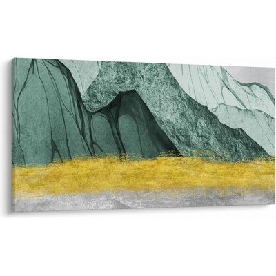 Obraz - Smaragdové hory N⁰2, jednodílný 120x70 cm