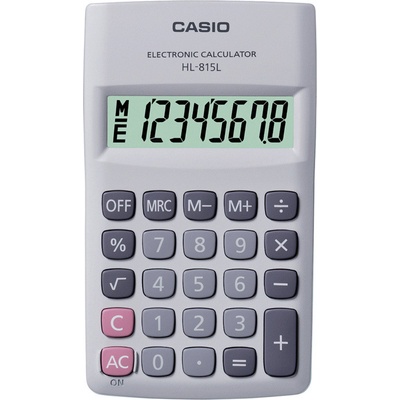 Casio HL815L kapesní kalkulačka displej 8 míst, 463330