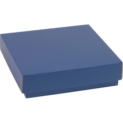 Dárková krabička s víkem 200x200x50/40 mm, modrá – Hledejceny.cz