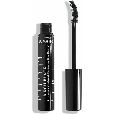 Lumene Nordic Makeup Birch Black riasenka na predĺženie a natočenie rias Black 9 ml