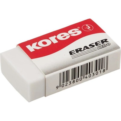 Kores Pryž měkká KE30 / 40 x 21 x 10 mm / bílá 34718 – Hledejceny.cz