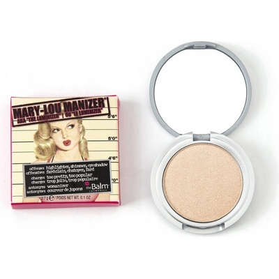 the Balm TRAVEL SIZE růžový Mary Lou 2,7 g