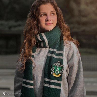 Cinereplicas šála Harry Potter Zmijozel Deluxe