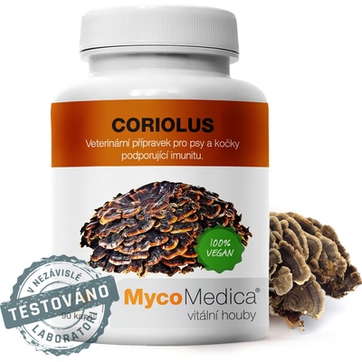 MycoMedica Coriolus Versicolor Outkovka pestrá 90 kapslí – Hledejceny.cz