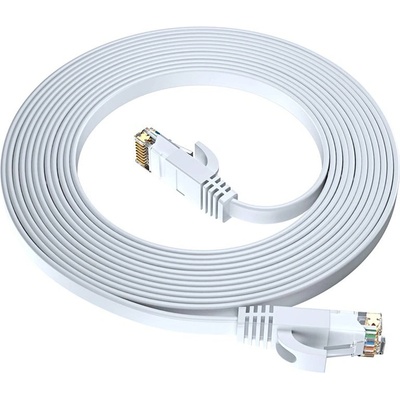 GoGEN NET200MM03 (RJ45), plochý, CAT6, 2m, bílý