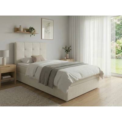 Textilomanie Direlis Vibe boxspring s matrací Bonell pružinová krémová