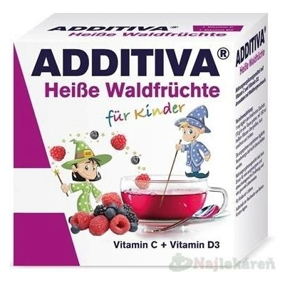 Additiva Horký doušek lesní plody s vitaminy C a D3 10 g 10 sáčků – Hledejceny.cz