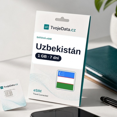 eSIM Uzbekistán 1 GB / 7 dní