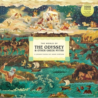 Jigsaw The World of the Odyssey & Other Greek Myths A 1000-Piece by Adam Simpson Adam Simpson