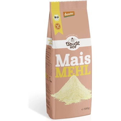 Bauckhof Kukuřičná mouka bez GMO v kvalitě Demeter bio 0,5 kg