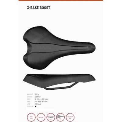 Selle Italia X-Base Boost čierne