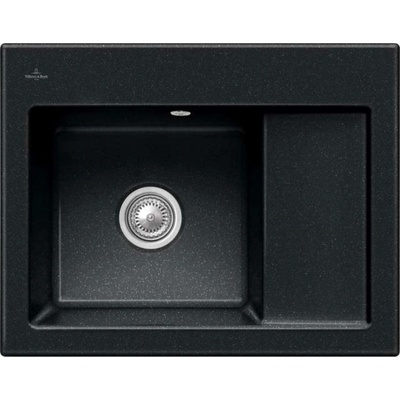 Villeroy & Boch Subway 45 Keramický dřez 650x510 mm CeramicPlus, chromit