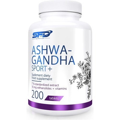 SFD Nutrition Ashwagandha Sport + podpora športového výkonu 200 tabliet