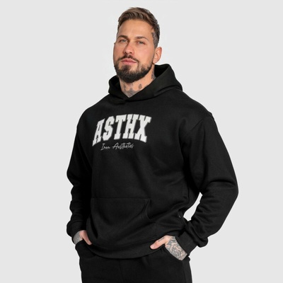 Oversized mikina Iron Aesthetics ASTHX, čierna