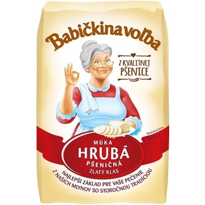 Babičkina Voľba Múka hrubá pšeničná 1 kg