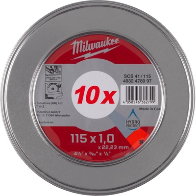 Milwaukee Tenké rezné kotúče 115 x 1,0 mm 4932478997