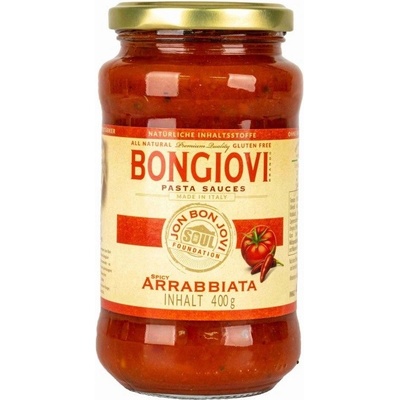 Bongiovi Arrabbiata Spicy Rajčatová omáčka na těstoviny s Chilli 400 g