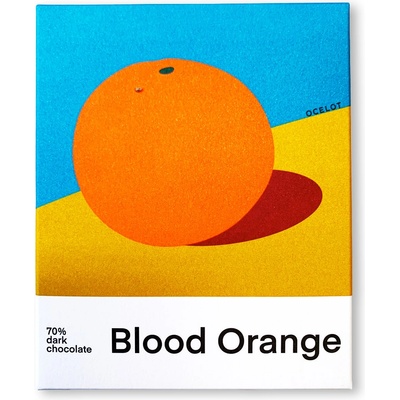 Ocelot 70% hořká čokoláda Blood Orange Bio 70 g