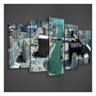 Obraz na plátne viacdielny - OB3414 - New York 100cm x 60cm - S17