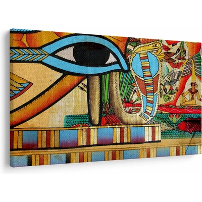 Obraz s egyptskými motívmi, jednodielne 90x60 cm