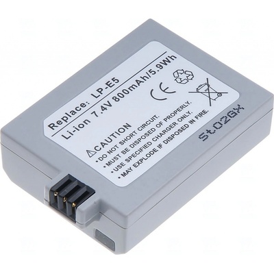 T6 power Canon LP-E5 1050mAh DCCA0012 – Hledejceny.cz