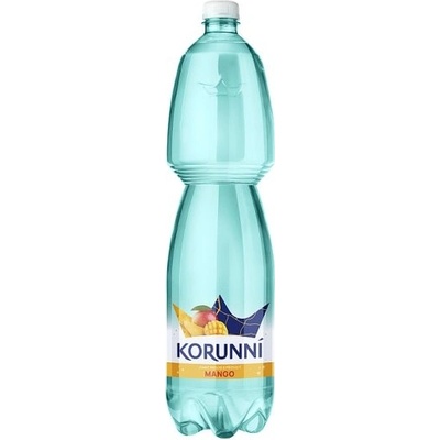 Korunní Jemně perlivá s příchutí mango 1,5 l