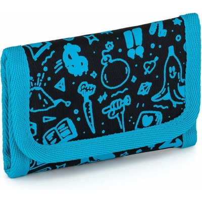 Topgal WALI 25047 Peňaženka s doodle art motívom