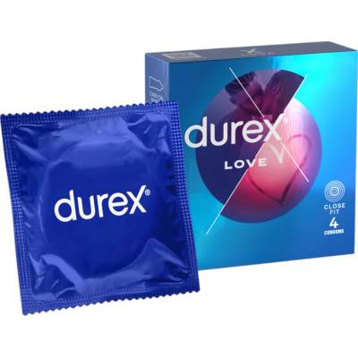 Durex Love klasické kondomy Easy-On 4 ks – Hledejceny.cz
