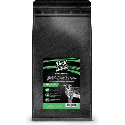 Best Breeder Deluxe Dog British Grass fed Lamb Adult 12 kg
