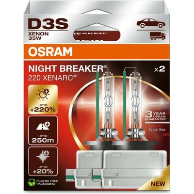 OSRAM D3S Xenarc Night Breaker Laser 35W XN2 (220%) 66340XN2-2HB
