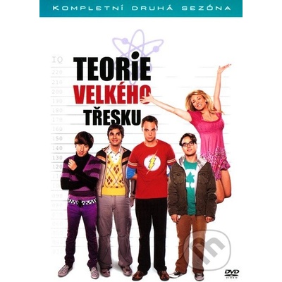 N, A - Teorie velkého třesku (2. séria) - 4 DVD