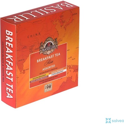 BASILUR Breakfast Tea Assorted Asia přebal gastro 40 ks