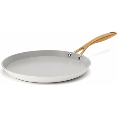 Elmich Nepřilnavá keramická palačinková pánev Zen Ø 26 cm - krémovo zlatá
