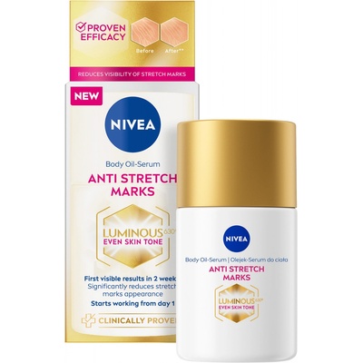 Nivea Tělové olejové sérum Luminous 630 100 ml