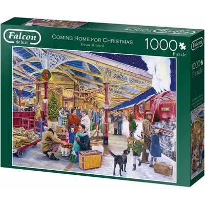 Falcon Jumbo Na Vánoce doma 1000 dílků