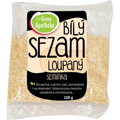GREEN APOTHEKE Sezam biely lúpaný 200 g