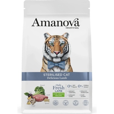Amanova Cat Sterilised Lamb & Quinoa LG 1,5 kg