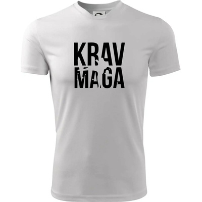 Nápis Krav Maga pánské triko Fantasy sportovní dresovina bílá – Hledejceny.cz