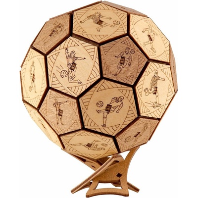 EscapeWelt 3D Dřevěná skládačka Quest Ball složená