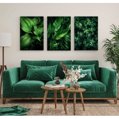 Divio Třídílný obraz na plátně, vzor 20445 Velikost: 90x180 cm