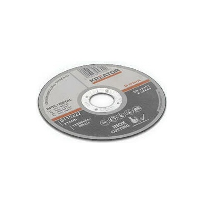 Rezný kotúč Kreator KRT070410 115mm, 6ks