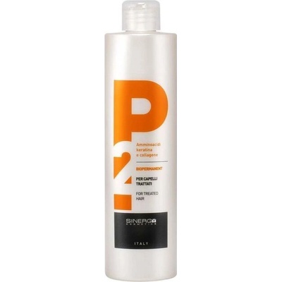 Sinergy Cosmetics Sinergy Biopermanent P2 Treated Hair Šetrná trvalá na barvený vlas 500 ml