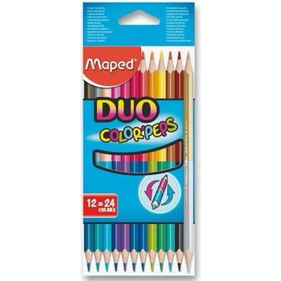 Maped Color Peps Duo pastelky 12
