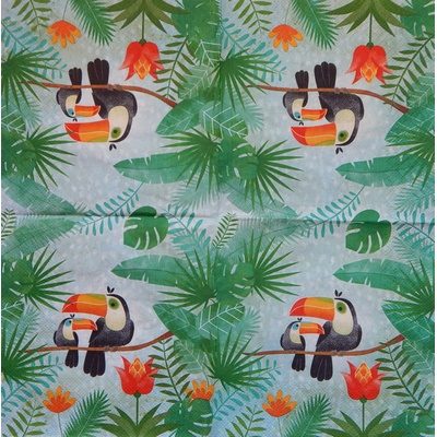 Atelier obrúsky Dva tukani 33x33cm