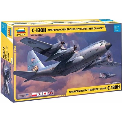 Zvezda Model Kit letadlo 7321 C-130 H Hercules 1:72